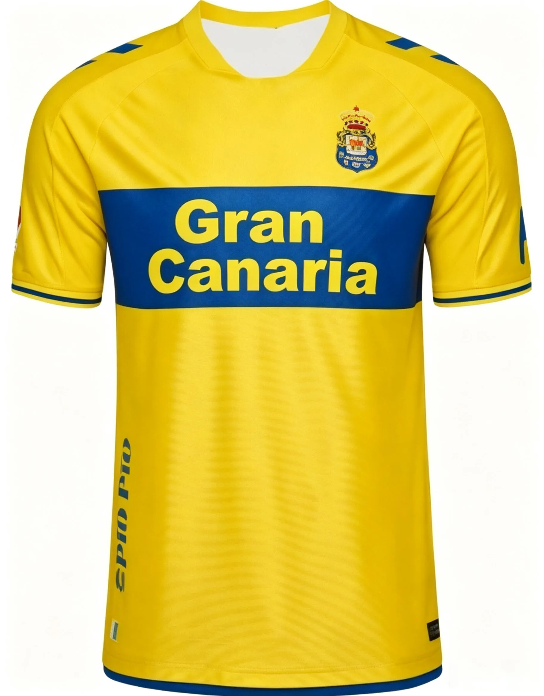 2026 Las Palmas 3D-gedrucktes Fußballtrikot für Herren, Sommer, schnelltrocknend, atmungsaktiv, kurzärmeliges T-Shirt, Familien-Partnerlook