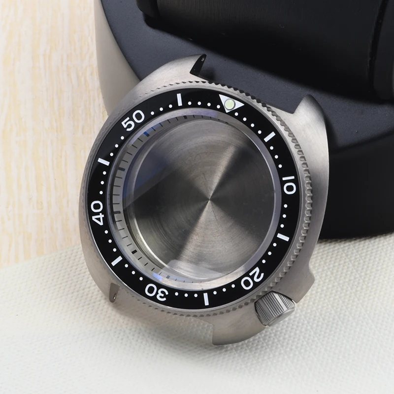 

Корпус часов HEIMDALLR, титановая черепаха 6105 C3, светящийся, подходит для NH35A/NH36A, корпус часов для дайвинга с автоматическим механизмом, сапфировое стекло