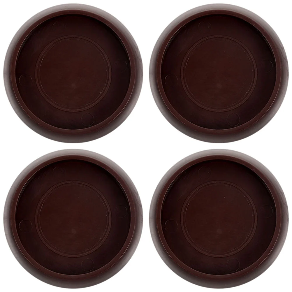 

15pcs 1 3 4 Inch Round Furniture Leg Coasters Non Quiet Home Table Chair Pad Protector Plastic Anti Skid Household