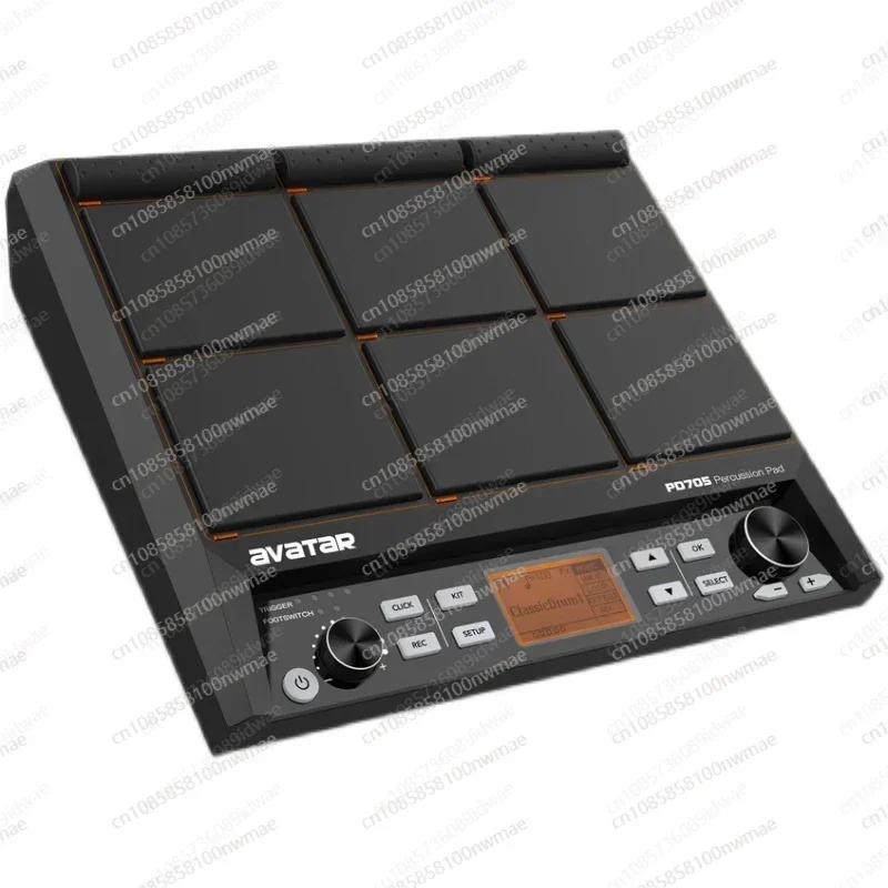 512M Electronic percussion board PD705 electronic sound percussion pad portable electronic drum performance drum kit