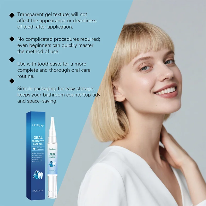 Oralhoe Gingival Care Gel Gently Care The Oral Cavity Clean The Breath Leave Fragrance Gum Care Oral Care Products 3ml