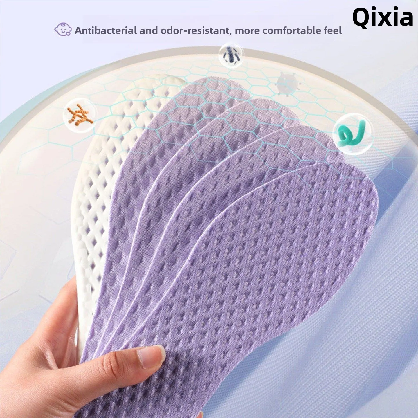 Children's Special Shoe Inserts Breathable Soft Bottom Sports Shoes Absorb Sweat Odor Control Comfortable for Boys And Girls