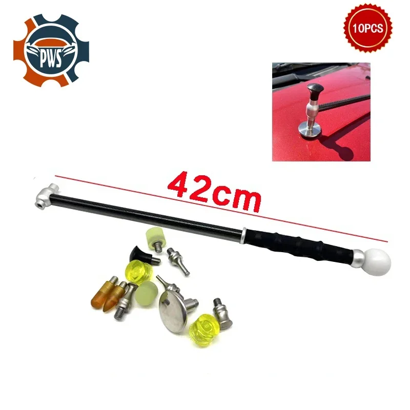 

Новые инструменты для ремонта вмятин Авто перкуссионный Выравнивающий молоток из углеродного волокна Замена многоголовочный молоток аксессуары для ремонта вмятин автомобиля