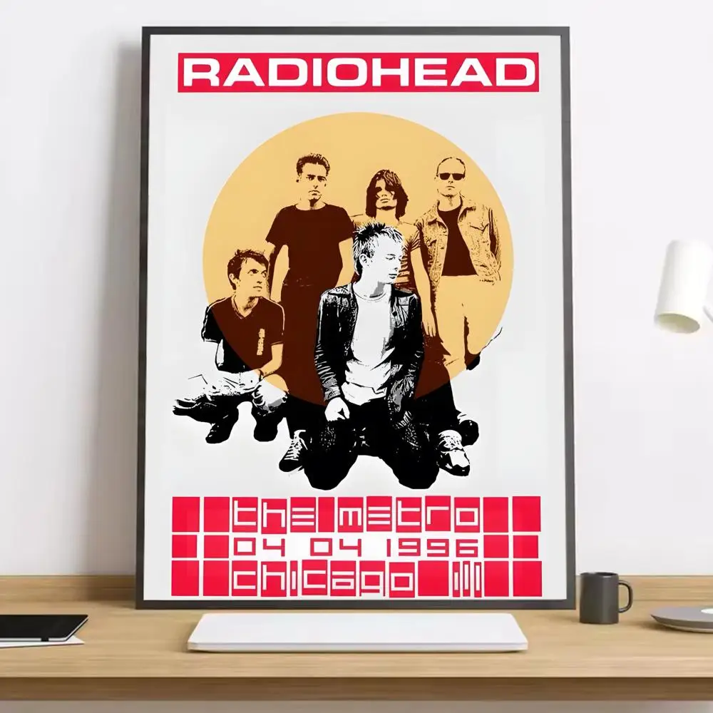 R-Radiohead Band Rainbow Painting Calligraphy HD-Leinwandposter für Wohnzimmer, Schlafzimmer, Bar, ästhetische Dekoration – Detail 13