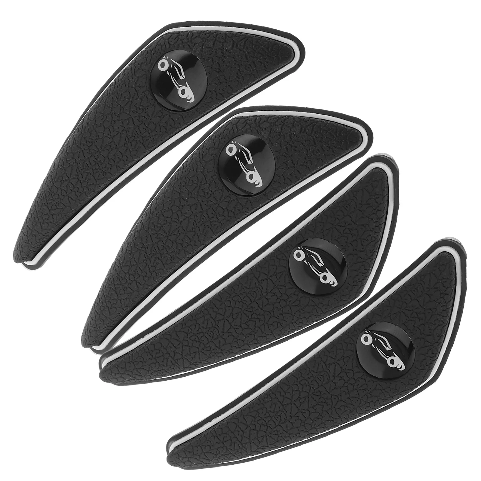 

4Pcs Car Door Edge Bumper Protector Strip Luminous Self Adhesive Anti Collision Guard for Suv Auto Car Door Bumper Guards