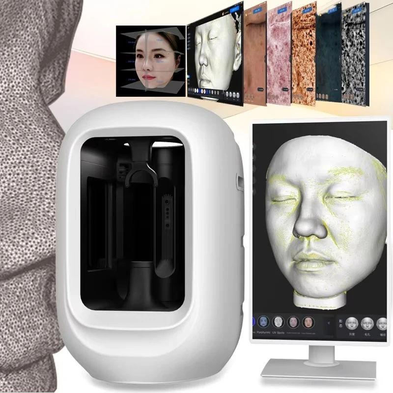 2025 Nieuwste groothandel OEM / ODM 3D AI Skin Analyzer Machine Fabrikant, aanpasbaar schoonheidsscannerapparaat