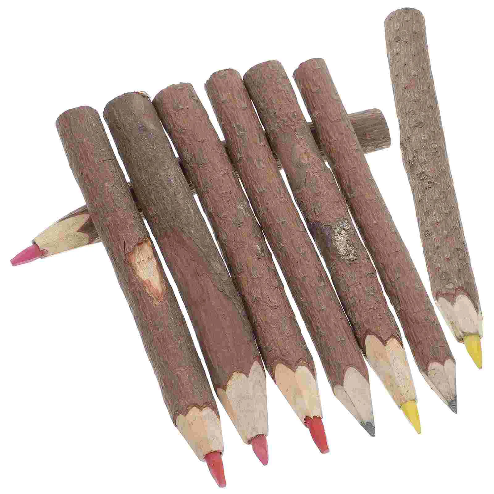 40 pcs 9-10cm Tree Branch Colored Pencils Drawing Pencil Set for Artist Sketch (Mixed Color) tree branch pencils