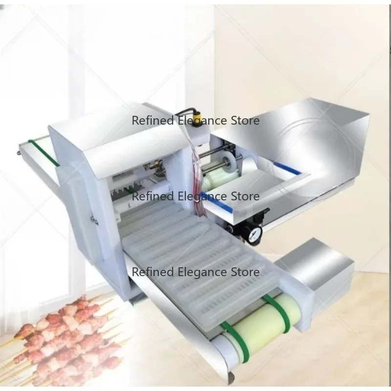 Commercial Pneumatic Automatic Stringing Processing Equipment Stainless Steel Food String Making Machine