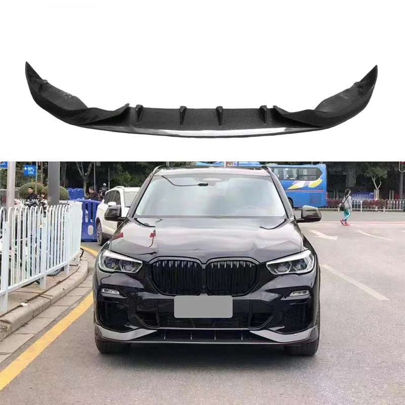 Full Custom Build With Old-to-new Body Kit ConversionG05 X5 AC Style High Quality Carbon Fiber Front Lip Front Bumper Lip Splitt