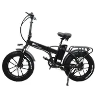 CMACEWHEEL GW20  48V18AH Lithium Battery Electric Bike Adult 20*4 Inch Fat Tire Mountain City Electric Bicycle