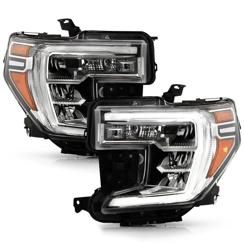 

For Headlight For 2019-2022 SIERRA 1500 BASE|SLE|ELEVATION W/o LED Signal Lamp Headlamp 84772474 GM2503495