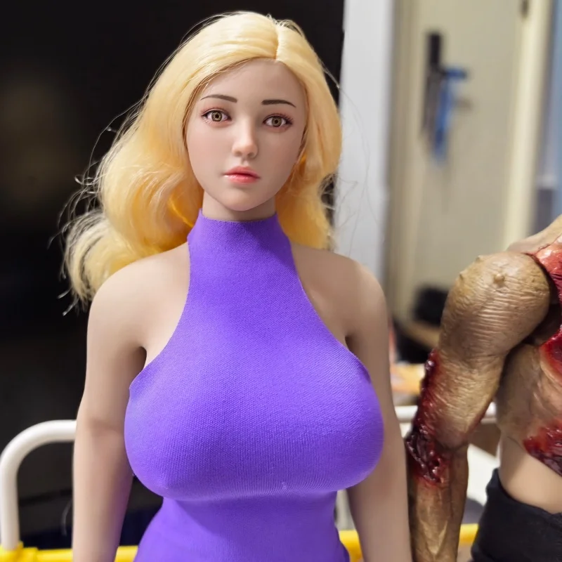 

Коллекционная женская фигурка Tbleague в масштабе 1/6, суперподвижная, с большой грудью, светлая/светло-коричневая кожа, для взрослых коллекционеров