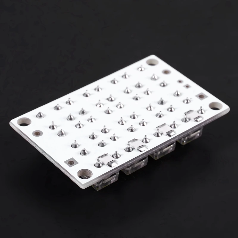 5X New DC 3V 5V 12 LED Super Bright White Piranha LED Circuit Board LED Lights Light Yacht