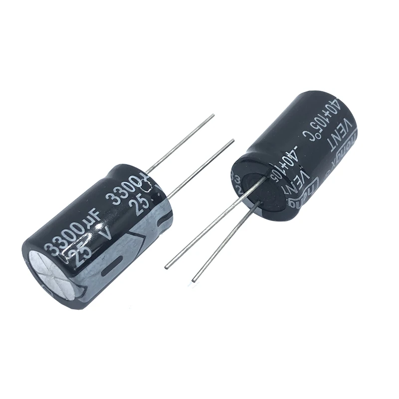 25v3300uf 13x25mm Aluminum Electrolytic Capacitor 25v 3300uf 3300uf25v 25v3300mf 3300mf25v 25wv 3300mf 25vdc 3300mfd