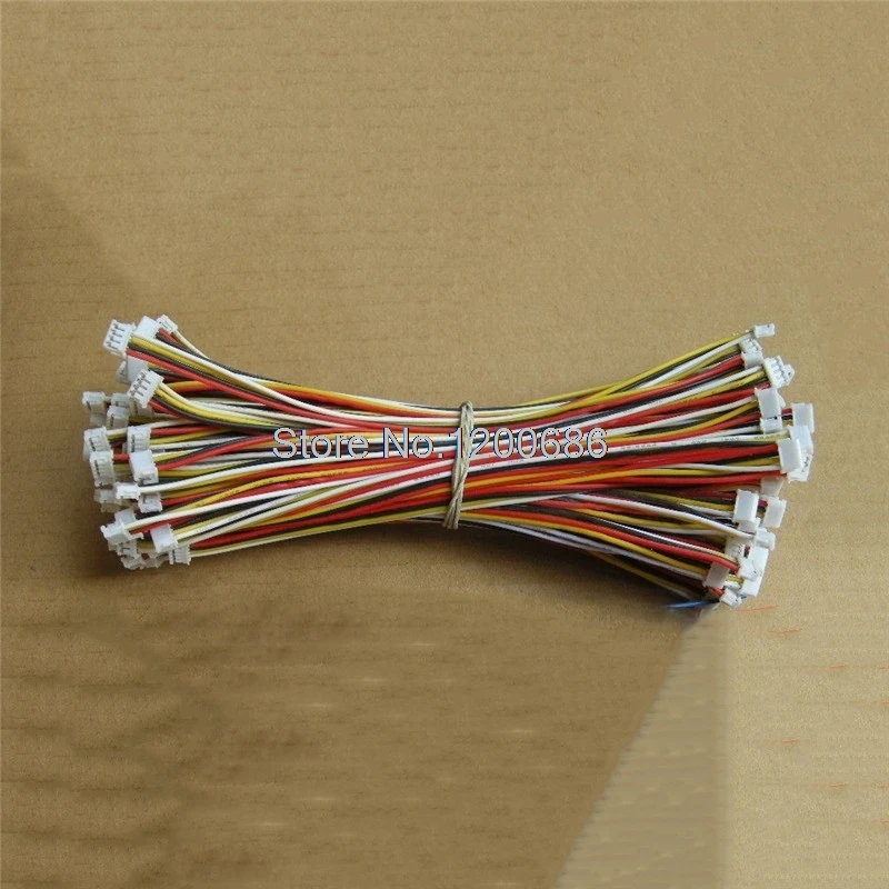 10pieces 5 Pin JST ZH  1.5 ZH1.5 1.5mm Female Female Double Connector with Flat Cable 150MM Same direction