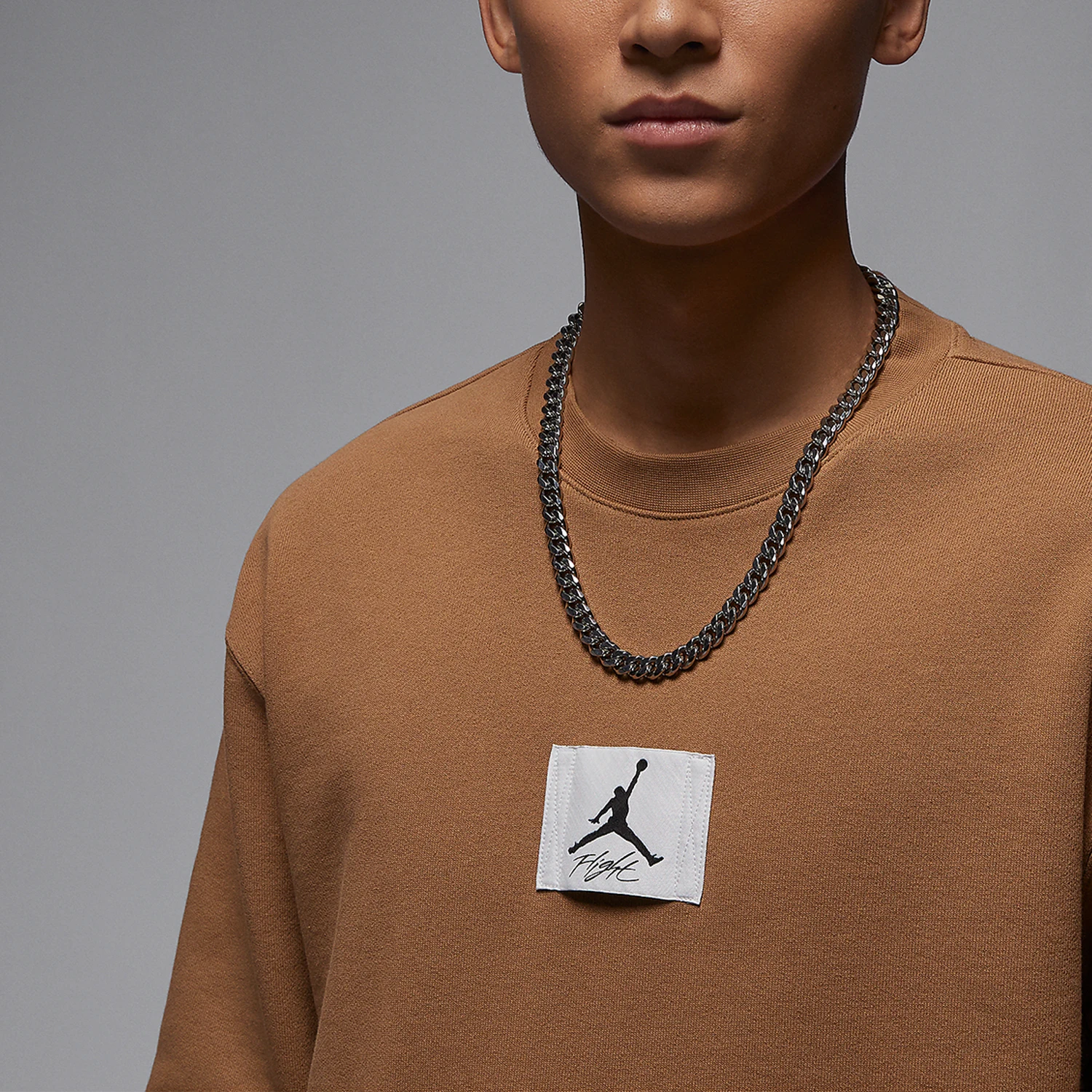 نايك المنتج الأصلي الأردن السنة الصينية الجديدة الرجال الصوف جولة الرقبة الرياضة هوديي FB6935-231 #4