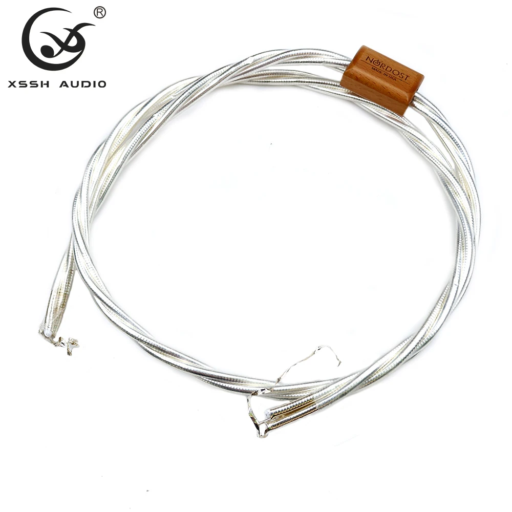 Audiophile Signal Cabls Wire Cord YIVO XSSH DIY OEM ODM High End 4 Core Plated Silver OD 6mm Extension HIFI RCA XLR Audio Cable