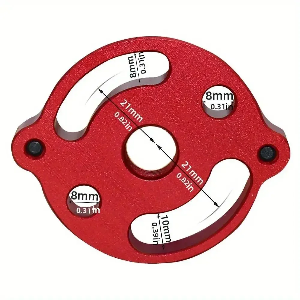 

Hardness Drill Centering Tool Aluminum Alloy Durable Wear Resistant Drilling Puncher Locator Portable High