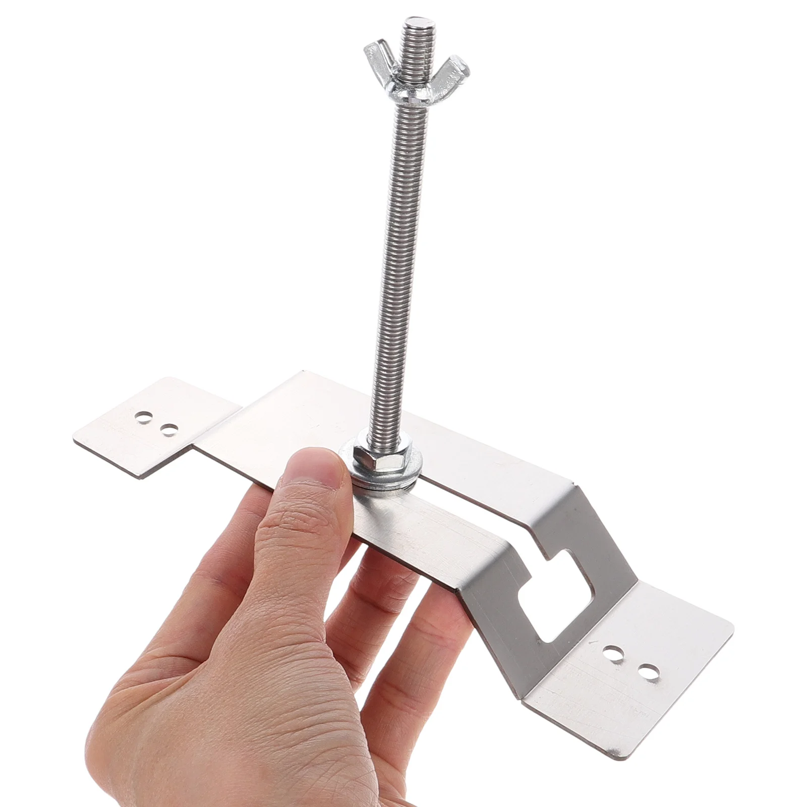 Rack per montaggio su ruota di scorta per rimorchio Staffe per montaggio a parete per carichi pesanti per rimorchi chiusi Robusto strumento per telaio in acciaio Configurazione gratuita