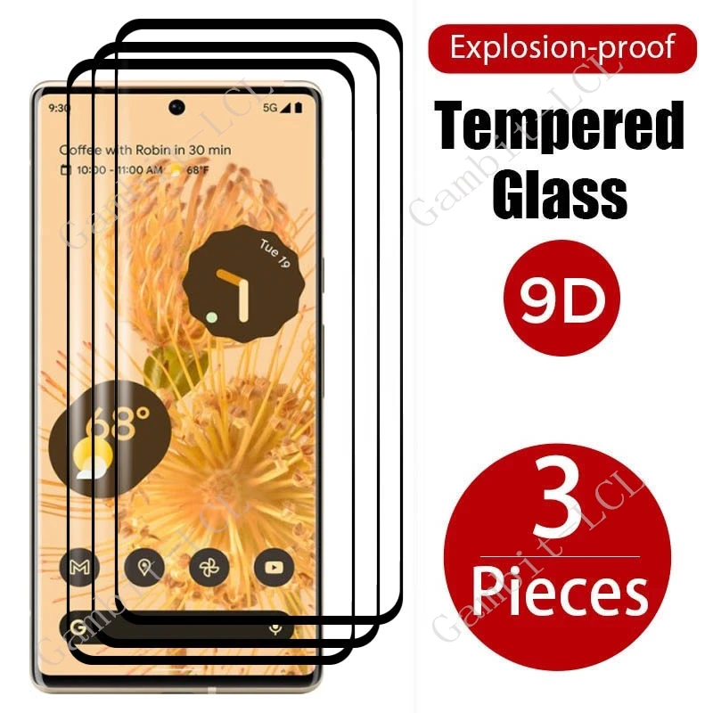 3PCS 9H 3D Curved T…