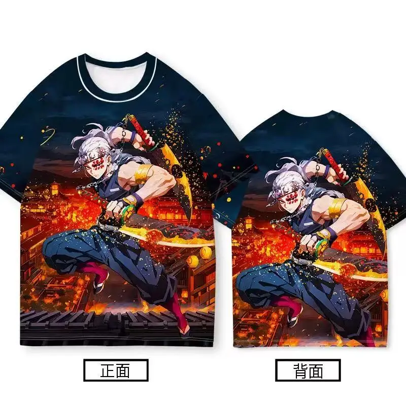 

2025 хит продаж, новая серия, 3D-печать для детей/взрослых, мультяшная анимационная графика, быстросохнущий удобный дышащий топ