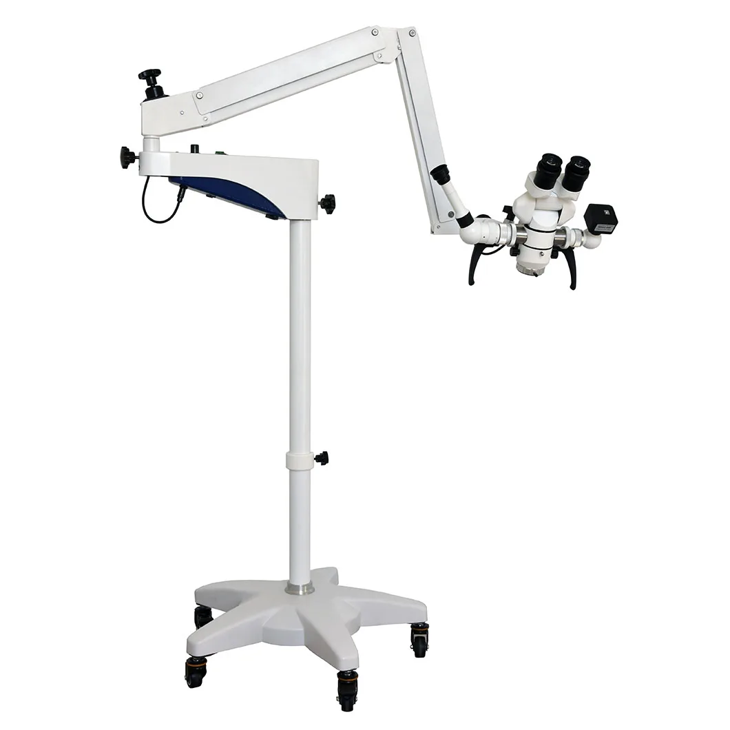 YSX180 8X Magnification 0-180degree Binocular LED Surgical ENT DENTAL Operation Microscope