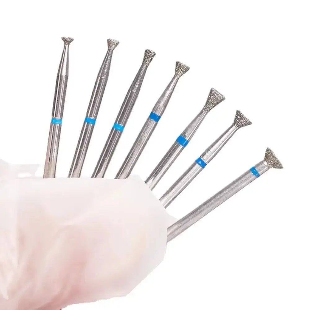 10Pcs Russian style Nail Polishing Head Set High-hardness Wear-resistant Nail Art Drill Bit Kits Dead Skin Removal