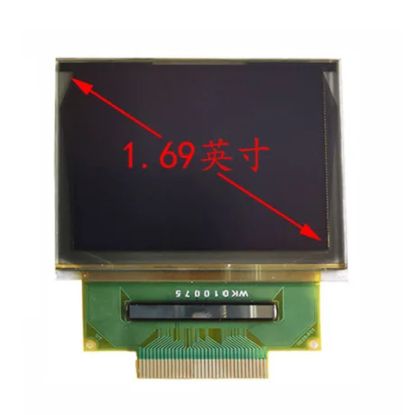 Imagem -03 - Original 1.69 Ug6028gdebf02 Cof Cor Cheia 35pin Oled Display Lcd Tela do Painel Seps525 Ug-6028gdebf Novo