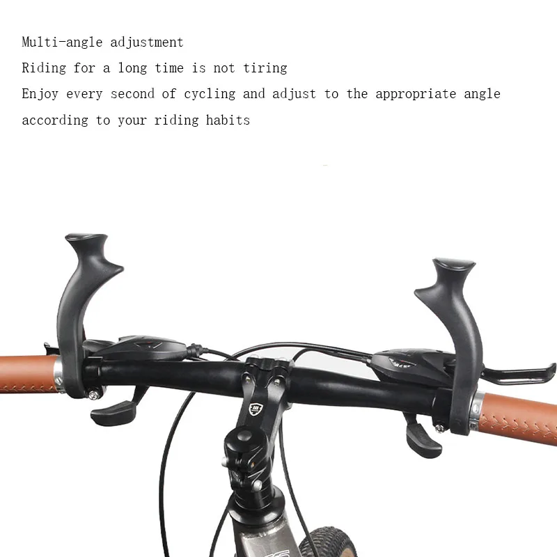 

UPGRADE YOUR RIDE: Ergonomic MTB/Road Bike Bar Extensions for Ultimate Comfort