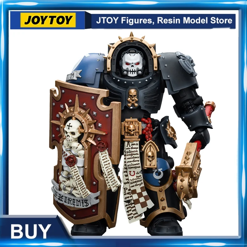 

[IN STOCK] JOYTOY Warhammer 40K 1/18 Action Figure Ultramarines Chaplain in Terminator Armour Anime Model Toys Gift