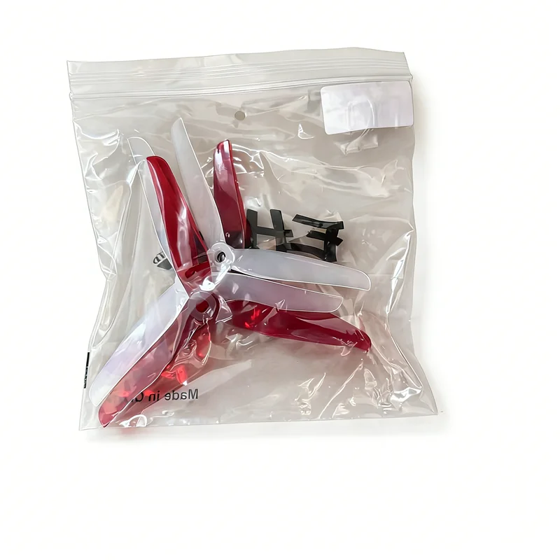 

Пропеллеры HQPROP Ethix P4 из поликарбоната для FPV - 5.1 дюйма, 3-лопастные, Candy Cane (комплект 2CW+2CCW)