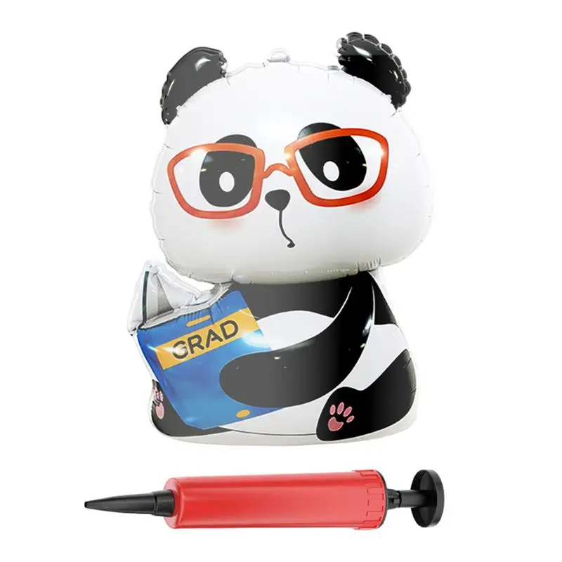 

KidsParty Balloons Cute Panda Balloons Foil Balloons With Inflator For Birthday Baby Shower