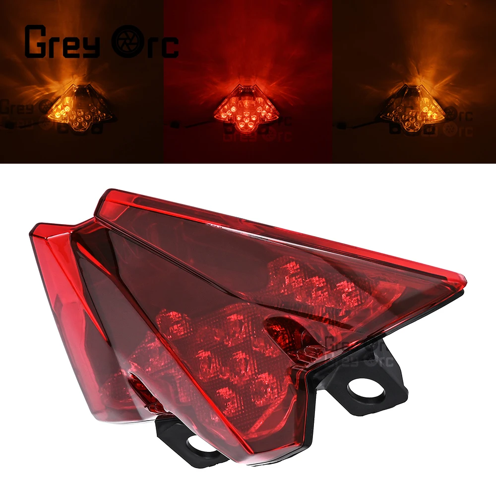 

EX 500 Tail Light For Kawasaki Ninja 500/SE Z 500 EX 500 2024 2025 Accessories Motorcycle LED Tail Light Steering Brake Assembly
