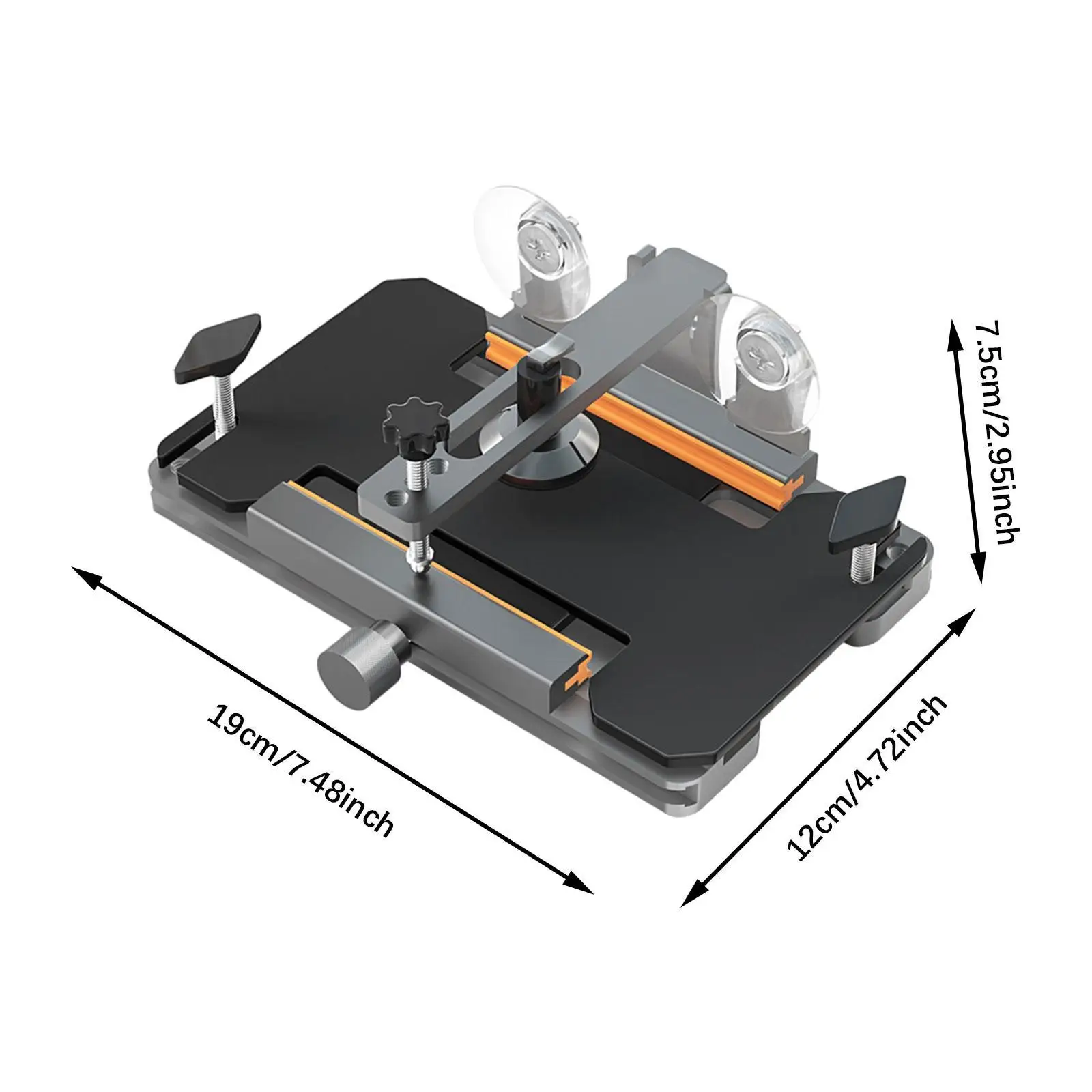 Separatore dello schermo del telefono Dispositivo separatore LCD con ventosa Riscaldamento gratuito Strumento per la rimozione dello schermo del telefono Apri schermo del telefono