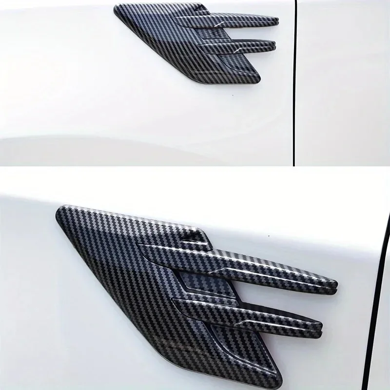 

side mudguard decorative cover car side air intake cover vent decoration engine hood personalized Car Universal