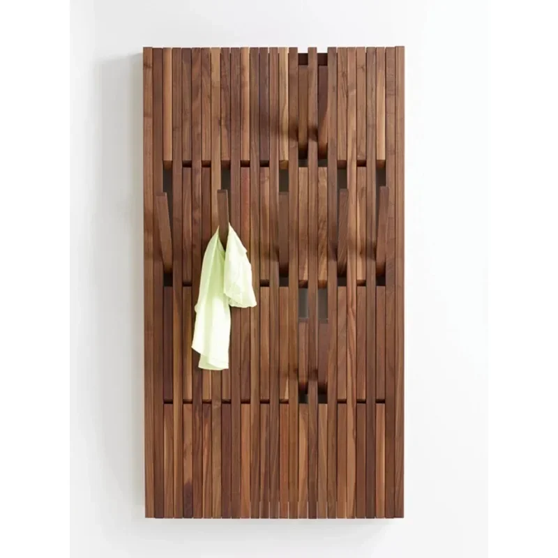 Multilayer Creativity Coat Rack Wall Wood Coat Racks Clothes Hanger Hooks Living Room Closet Bamboo Coat Hanger Wall Hook