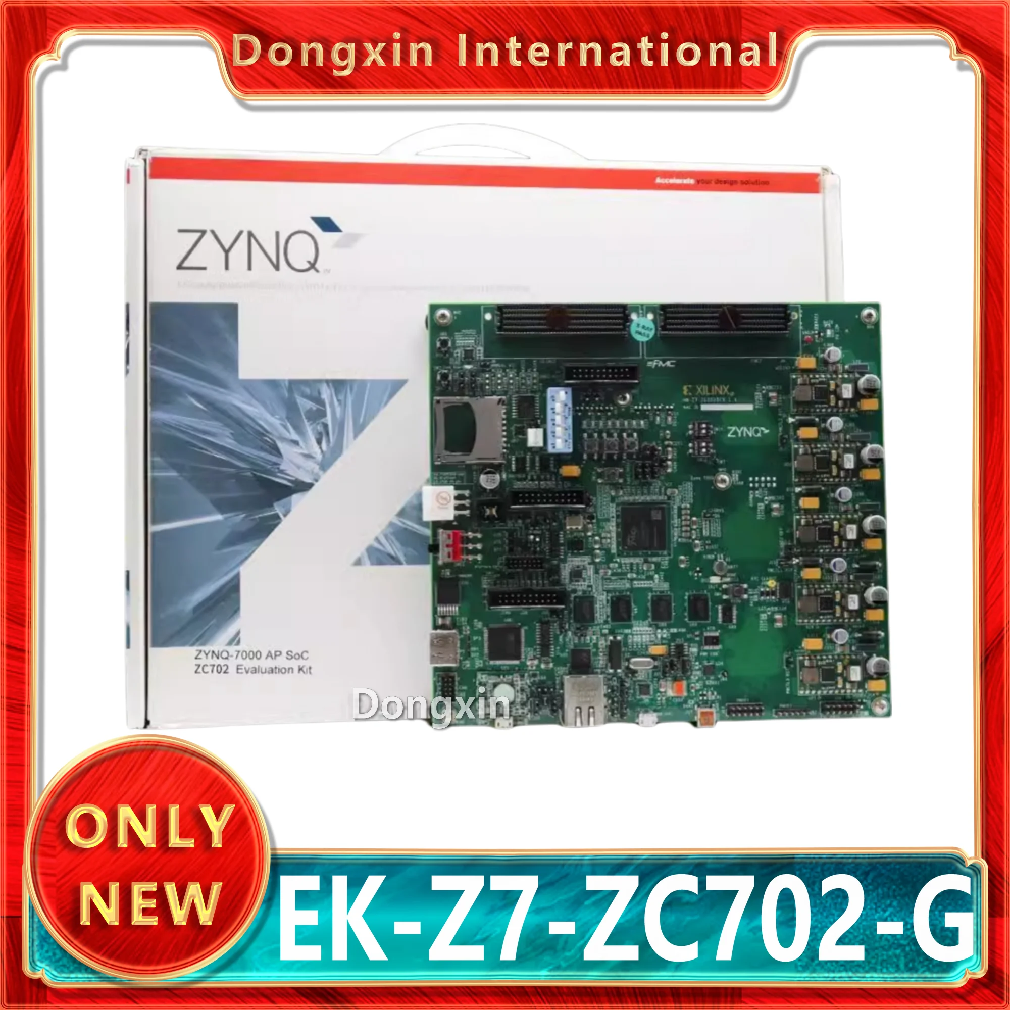 

EK-Z7-ZC702-G Оценочный комплект AMD Zynq 7000, SoC XC7Z020-CLG484 FPGA