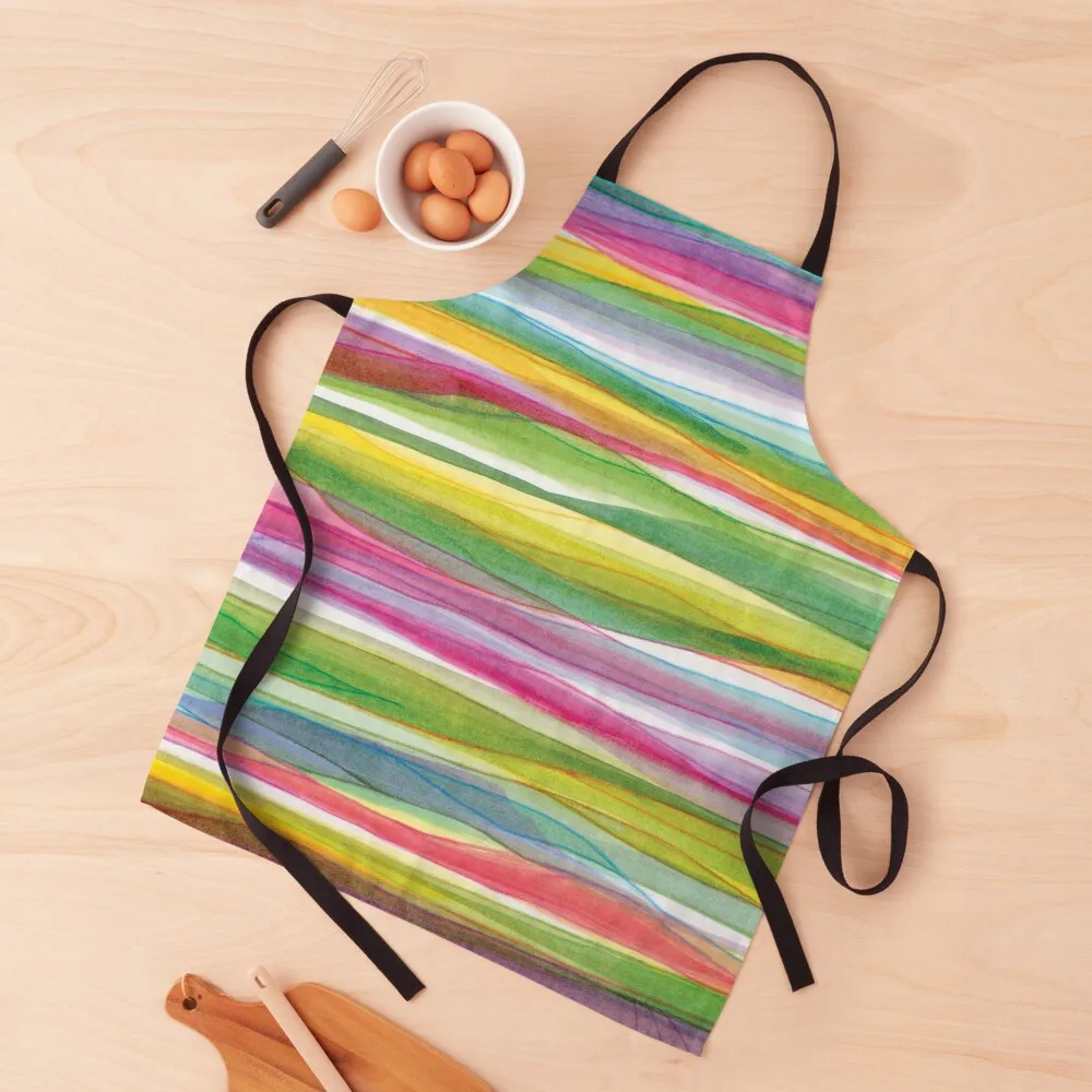 

Colorful Tulip Field Apron Hairdressing Cooking Clothes Apron