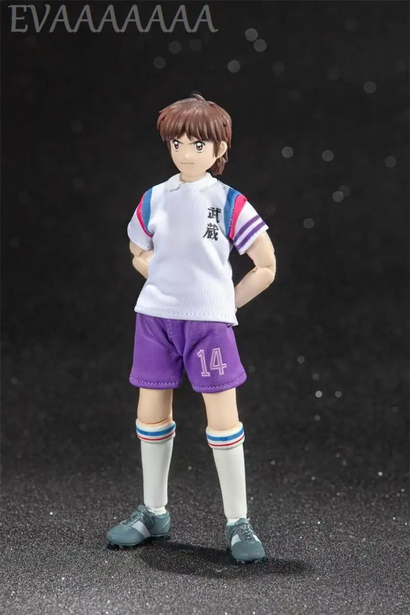 Dasin Model Great Toys Captain Tsubasa Hikaru Matsuyama / Misugi Jun / Golden 23 PVC Collection Action Figure GT model Toys 924