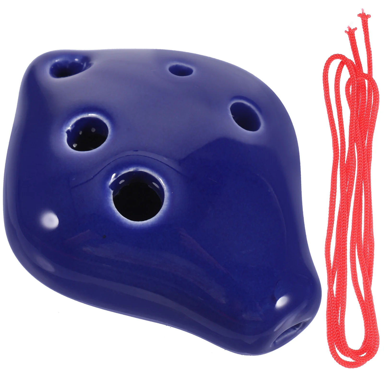 

Small 6 Hole Ceramic Ocarina for Kids Children Beginner Adult Portable Musical Instrument Excellent Workmanship Comfortable Safe