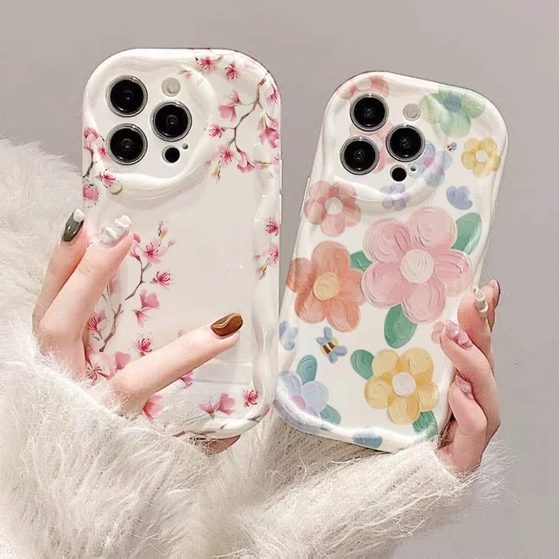 Elegant Lily Flower Cover For Xiaomi 17T Pro 15T POCO X8 Pro Ultra Max M7 F7 X7 Pro M6 X6 F4 NFC X5 F6 5G Luxury Soft Phone Case