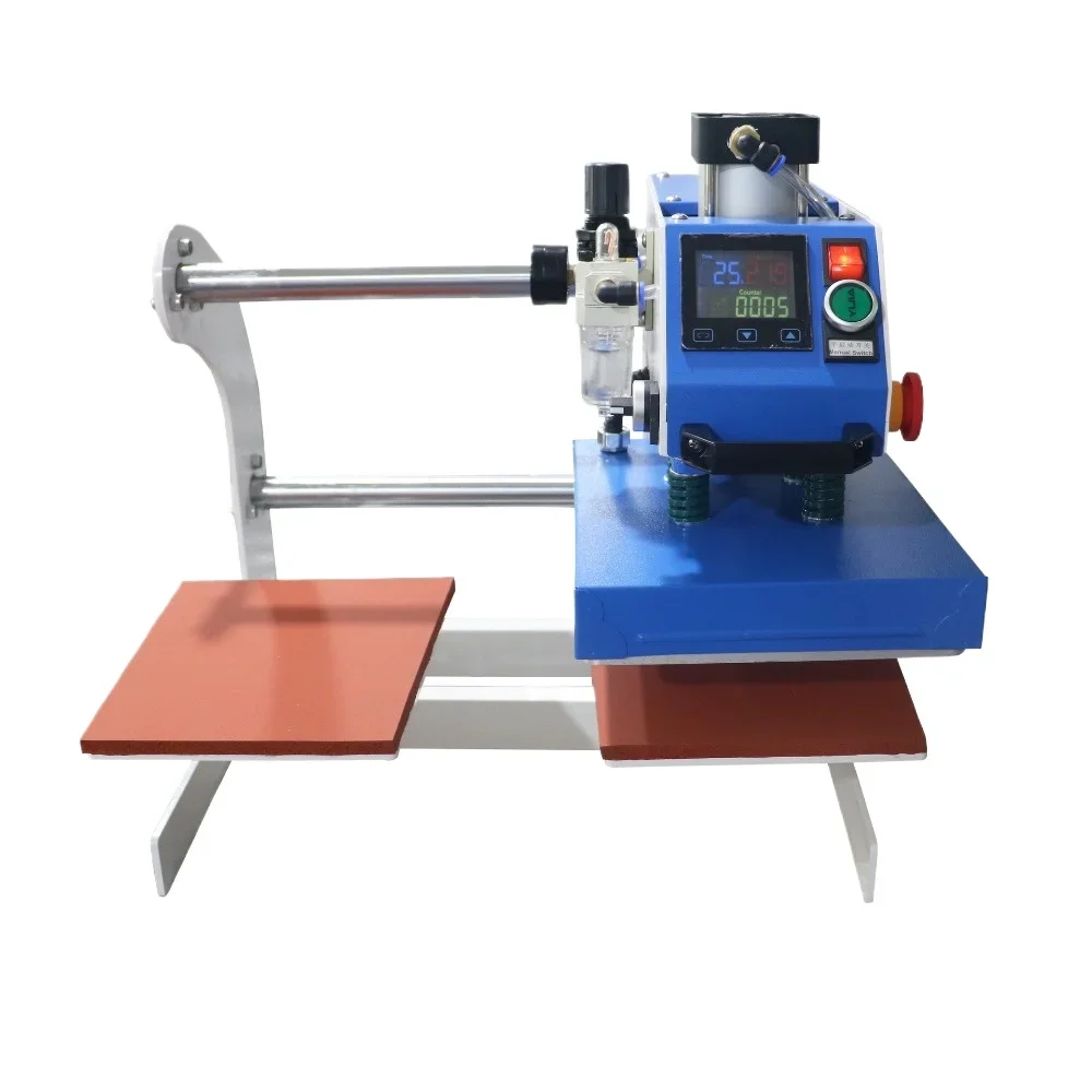 

15X15CM up-sliding pneumatic double-station heat transfer machine heat transfer machine