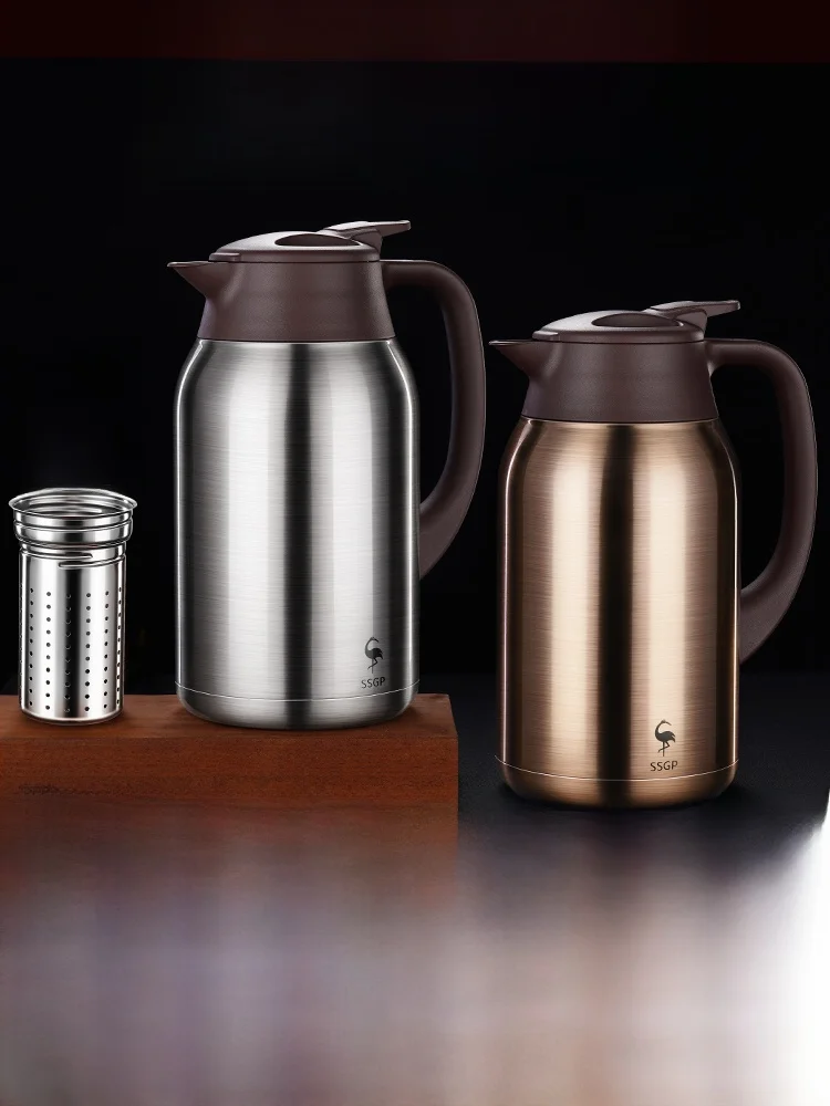 

Large Capaci Stainl Steel Insulated Water Bottle 36L Four Tee Steel Home Use Hot Water Pot Thermal Flask Water Bottle