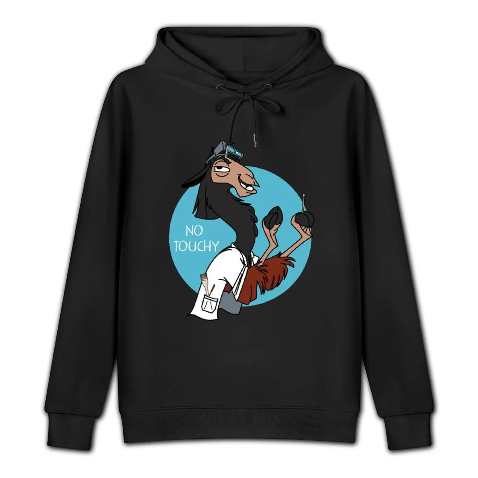 Kuzco Conservator - No Touchy Pullover Hoodie mens clothing hoodie oversize