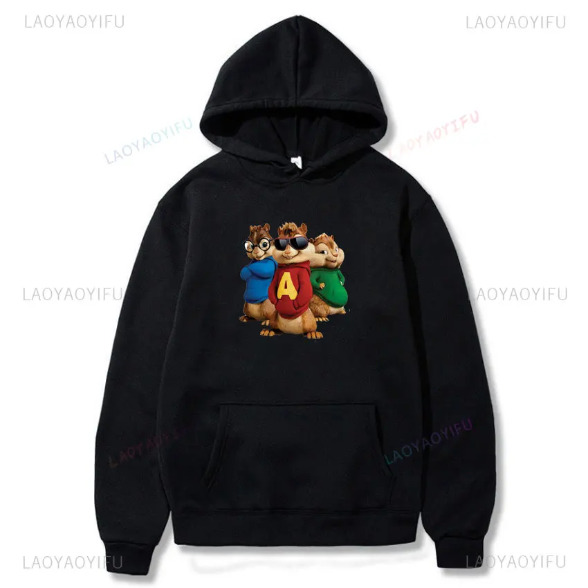 Alvin and the Chipmunks: The Squeakquel's long-sleeved crewneck pullover sweatshirt is available for both men and women