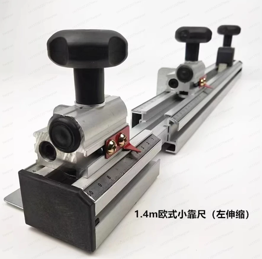 

Miter Gauge Aluminum Fence Precision Sliding Table Saw Telescopic Angle Backplane Precision Cutting Board Saw Angle Locator