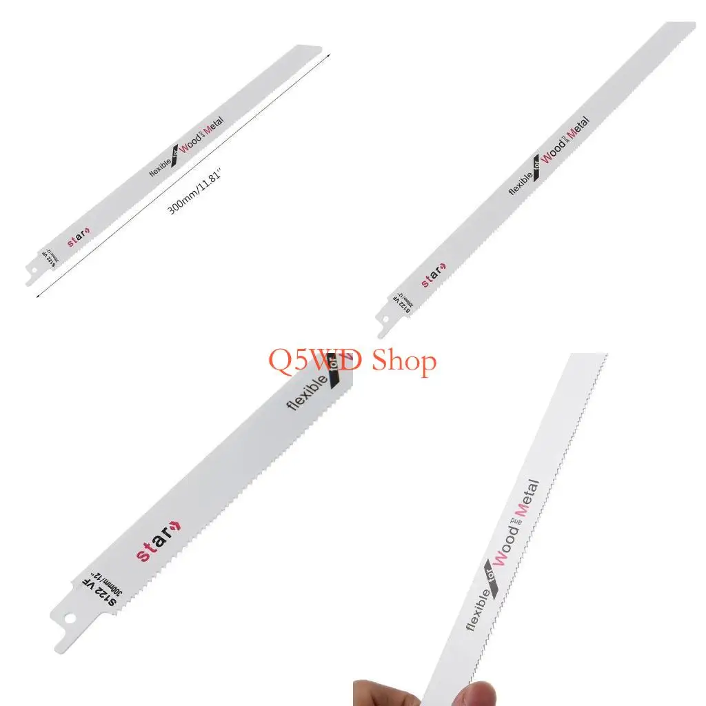q5wd-高炭素鋼-s122vf-300-ミリメートル-12-インチレシプロソーブレード効果的な柔軟な-fo