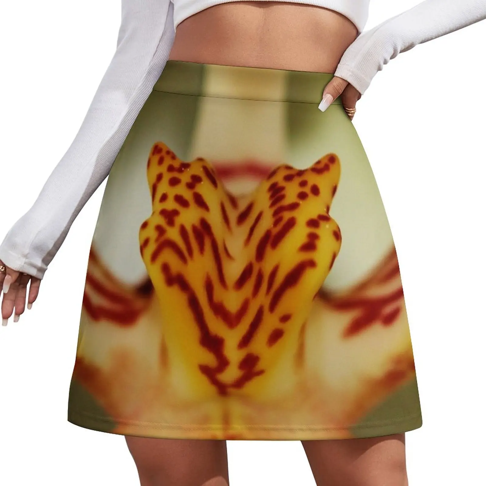 

Inside an Orchid Mini Skirt kpop Summer skirt