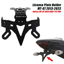 Yamaha için MT-07 MT 07 FZ-07 MT07 2013-2023 2014 2018 motosiklet plaka tutucu Fender Eliminator kayıt braketi