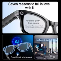 Nouveau 800W caméra AI lunettes hommes changement de couleur lunettes de traduction intelligentes Photo enregistrement vidéo étanche appel lunettes de soleil intelligentes 3